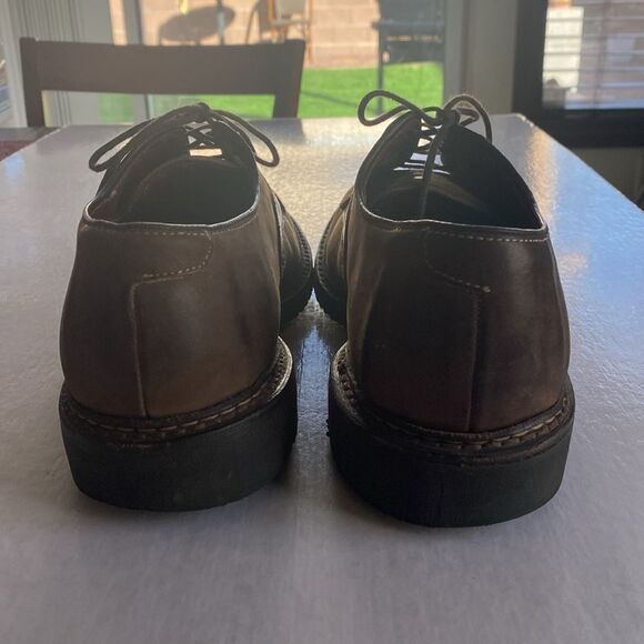ALLEN EDMONDS Men’s Brown Leather Lace Up Shoes Size 9.5D - Picture 5 of 11